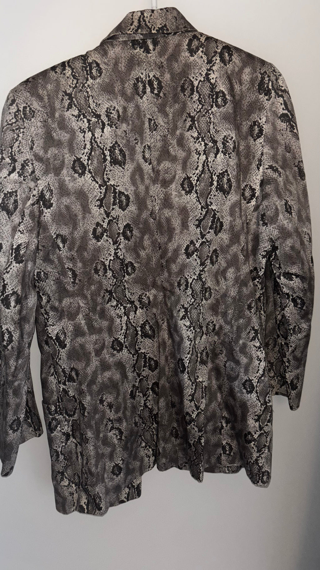 VERSUS Gianni Versace – Rare ensemble 3 pièces vintage imprimé python – Années 90