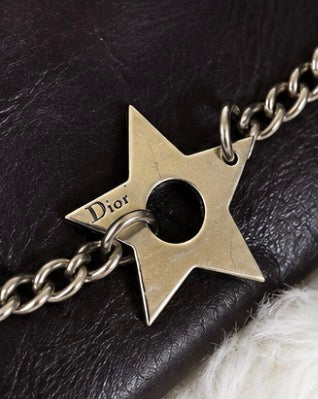 Christian Dior Hardcore Vintage en Cuir Marron – Collection Hardcore – Made in Italy