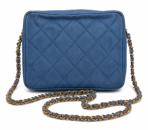 Chanel bag vintage denim