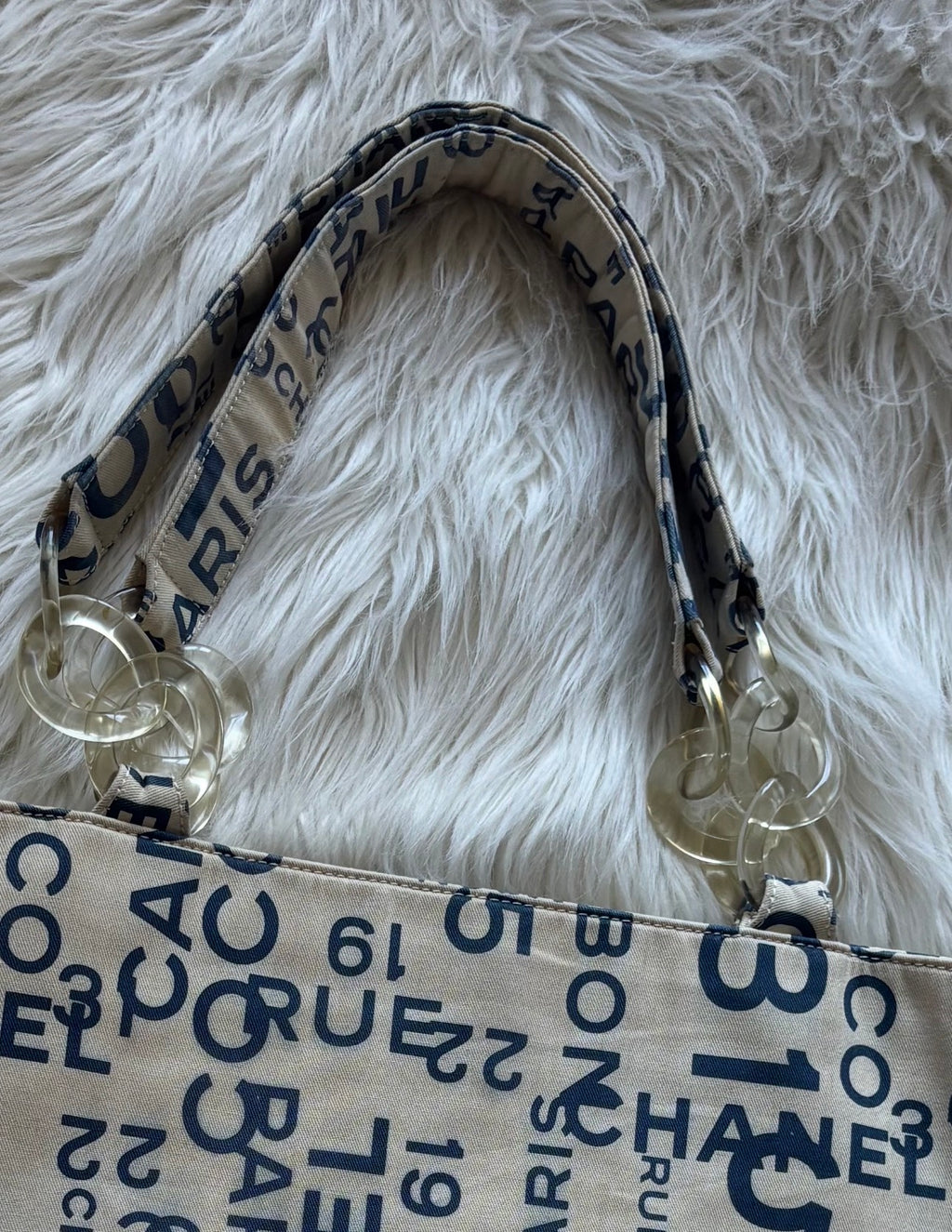 CHANEL 31 Rue Cambon Canvas Tote Bag 2002–2003 Vintage | Made in Italy