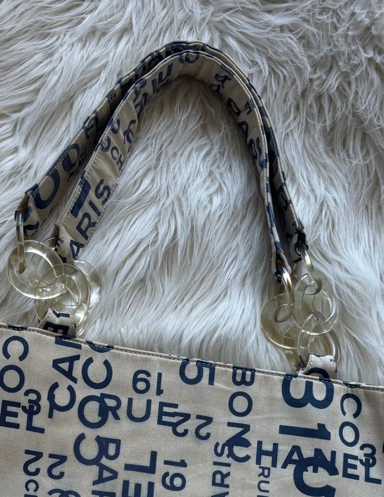 CHANEL 31 Rue Cambon Canvas Tote Bag 2002–2003 Vintage | Made in Italy