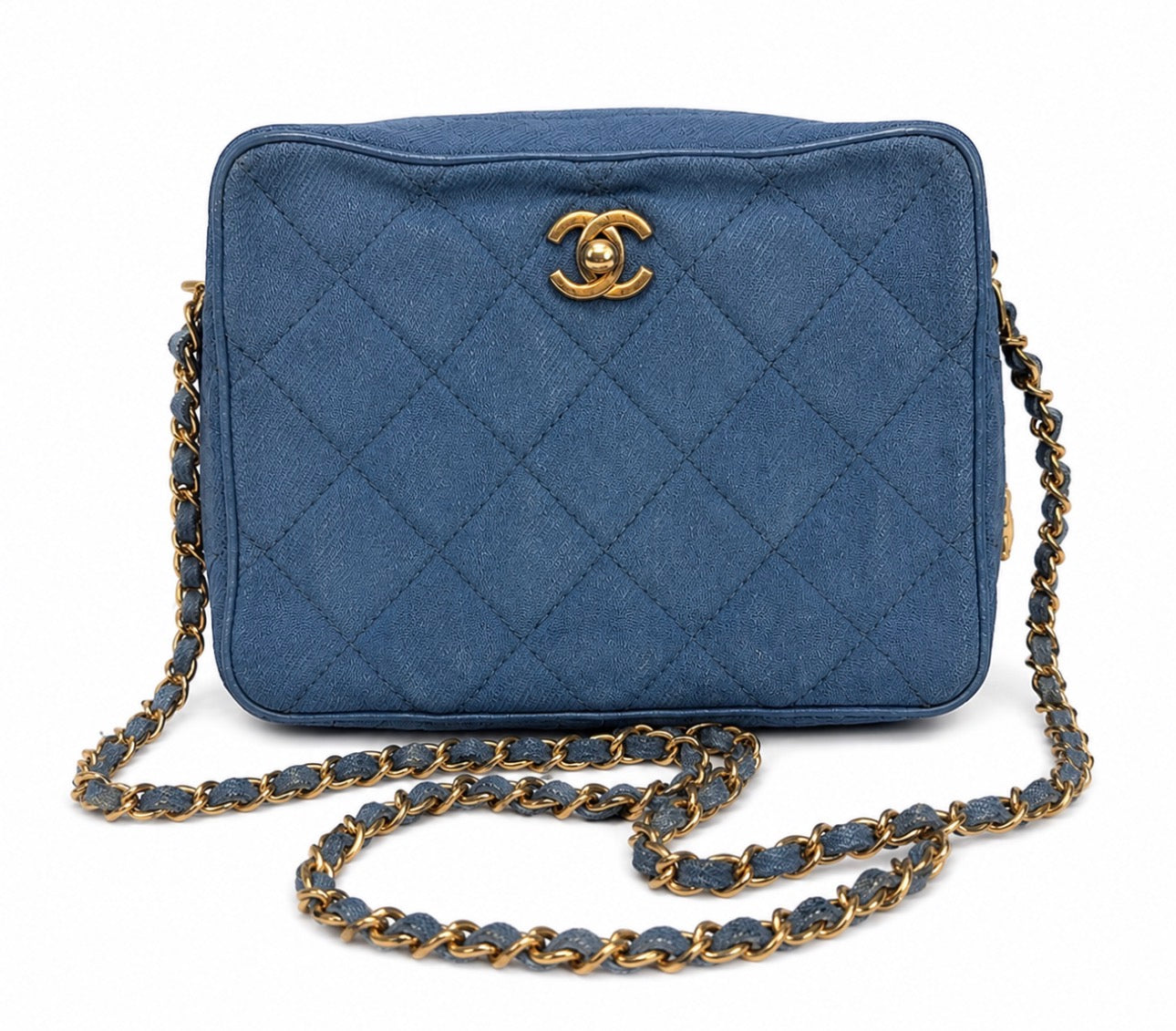 Chanel bag vintage denim